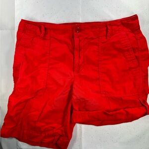 Ralph Lauren Bright Red Cargo Shorts